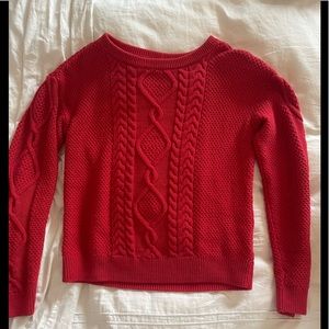 Beautiful red sweater from GAP